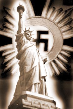 W roku 1936 ukazała się w Niemczech książka zatytułowana Unser Amerika ...Jedno z założeń polityki zagranicznej III Rzeszy opierało się na dążeniu do zjednoczenia wokł nazizmu wszystkich Niemcw mieszkających poza krajem. Scementowani, mieli rozbijać jedność państw, w ktrych żyli. Ta konsolidacja w istocie oznaczała ich nazyfikację. 
